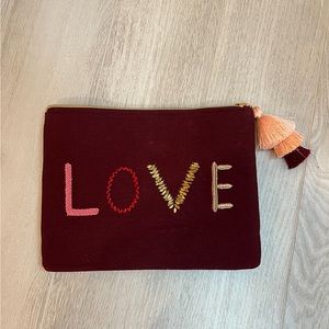 Stella & Dot LOVE clutch
